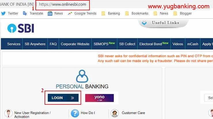 SBI-Net-Banking-Registration