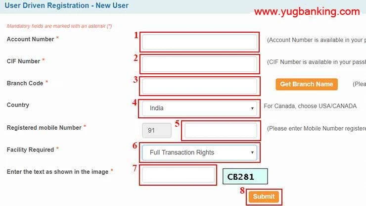 SBI-online-net-banking-registration